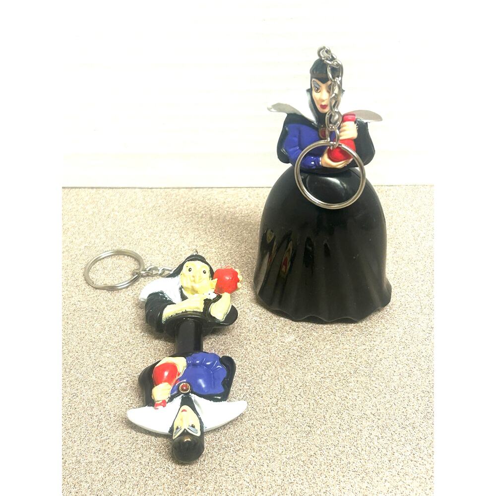 VTG 1992 McDonald's Happy Meal Evil Queen Disney's Snow White Custom Keychain